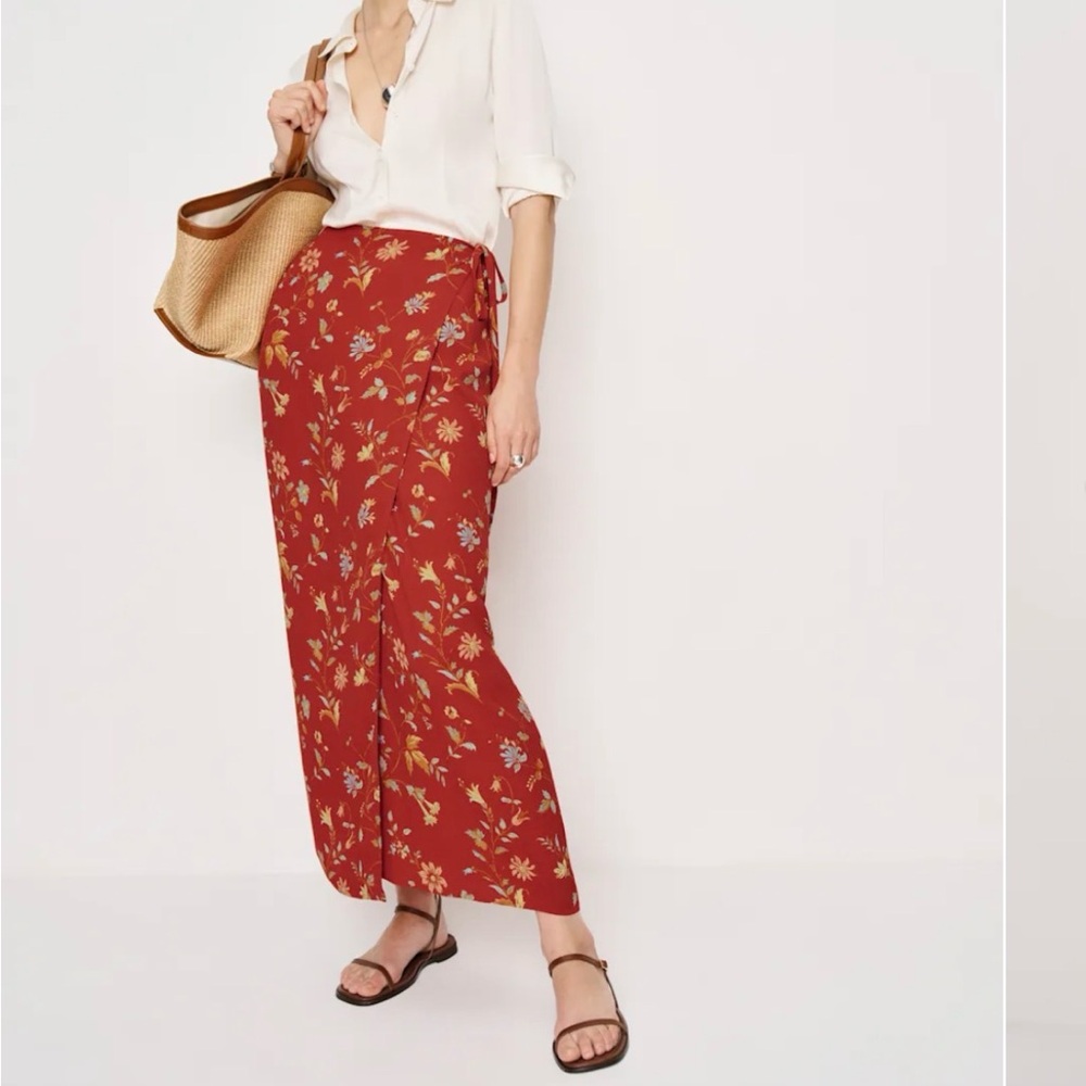Reformation Opal low waist skirt